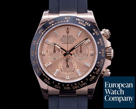 Rolex 116515LN Cosmograph Daytona 116515LN Ceramic 18K Everose Gold