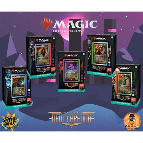 Mtg Snc Street Of New Capenna Commander Deck Shopee Thailand