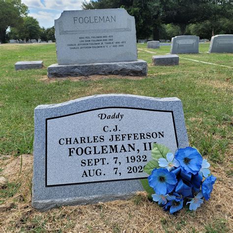 Charles Jefferson C J Fogleman Iii Find A Grave Memorial