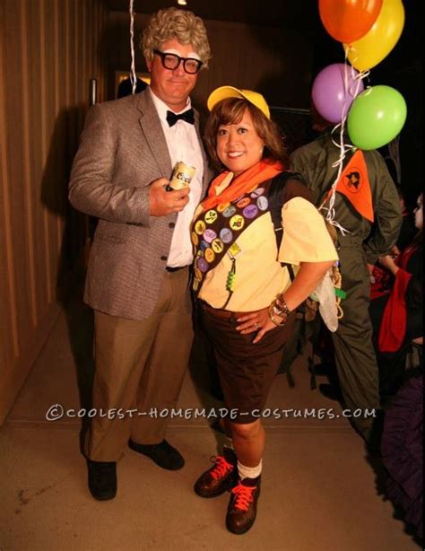 Homemade Up Characters Russell And Carl Couple Costume