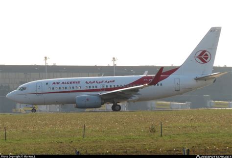 7T VKT Air Algérie Boeing 737 7D6C WL Photo by Markus L ID 990933