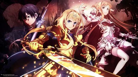 Sword Art Online Alicization War Of Underworld Revela La Portada De