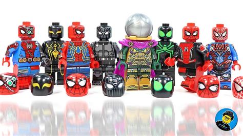 Toys And Hobbies New Mysterio Spider Man Far From Home Marvel Comics Custom Minifigure For Lego