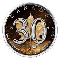 Kanada Cad Maple Leaf Jahre Oz Silber Special Edition