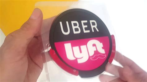 Uber Lyft Sign Glowing Wireless Led Rideshare Signs Youtube