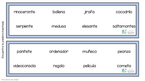 Tiras Para Plastificar La Palabra Inventada Aula Pt