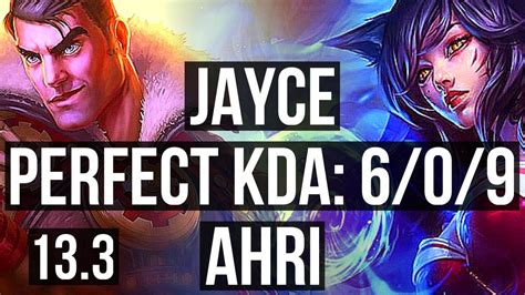 Jayce Vs Ahri Mid Rank Jayce Dominating Euw Challenger