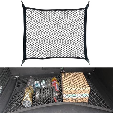 WLUOS Gepäcknetz Auto Kofferraumnetz 60x40cm Auto Netz Kofferraum für