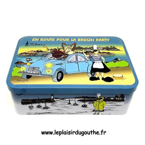 Boite Breizh Party biscuits Le plaisir du GouThé