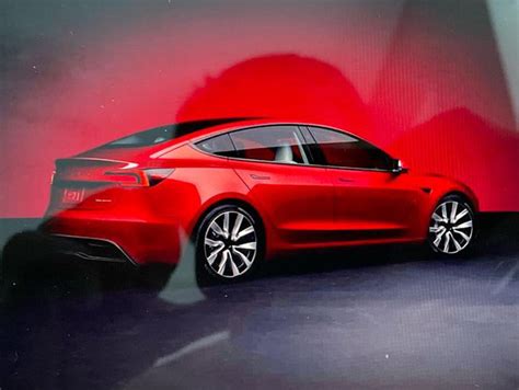 Alleged Tesla Model 3 ‘highland Promo Images Leak [pics]