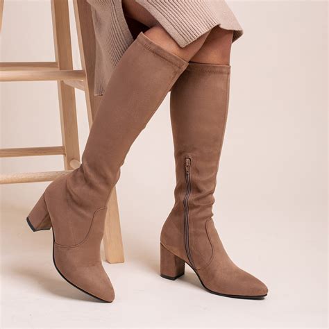 Slim Calf Knee High Boot In 2022 Mid Calf Boots Outfit Calf Boots