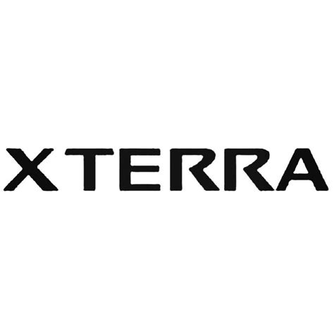 Buy Nissan X Terra Decal Sticker Online