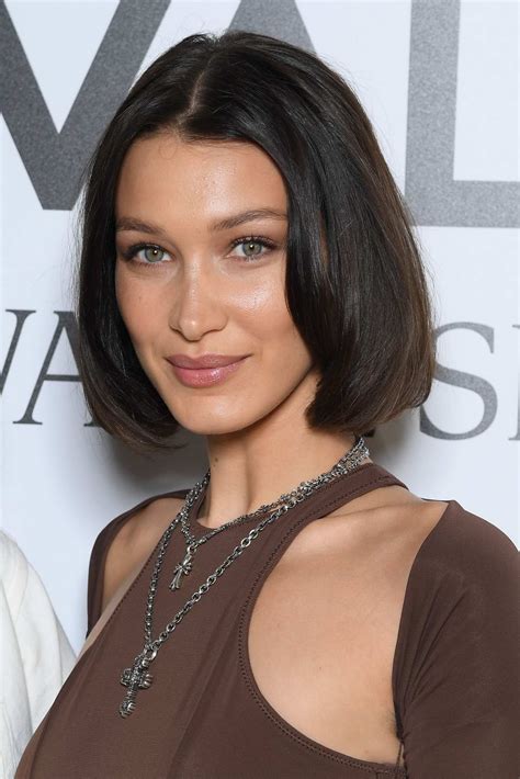 Bella Hadid Attends Vogue Fashion Festival Photocall In Paris France