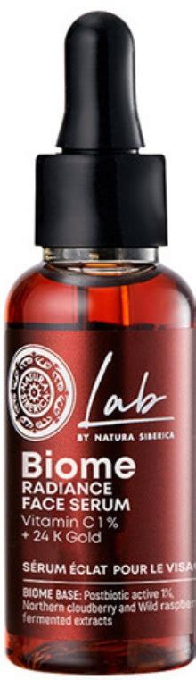 Natura Siberica Lab Biome Radiance Face Serum ingredients (Explained)