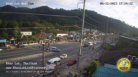 Khao Lak Webcam Live Stream From Khao Lak Center Phang Nga Thailand