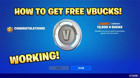 How To Get Free Vbucks In Fortnite Chapter Fastest Method Youtube