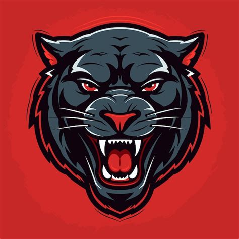 Premium Vector Vector Panther Mascot Esport Gaming Logo Vector