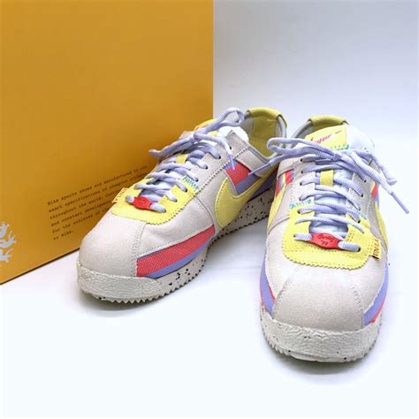 楽天市場中古 NIKE UNIONNIKECORTEZ Lemon Frost DR1413 100 スニーカー シューズ