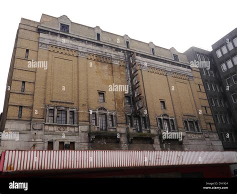 Abandoned Derelict Former Odeon Cinema Building Pilgrim Street Stock