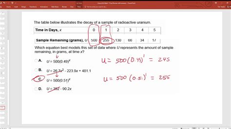 Liberal Art Math 1 Final Review With Answers Powerpoint Video 3 Youtube