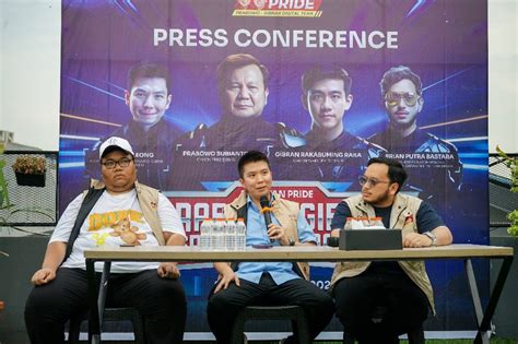 Esports ID Awali Tahun Baru Tim Relawan Pride Prabowo Gibran