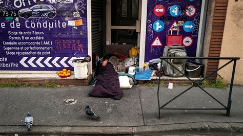 Homelessness And Poor Quality Of Living Is On The Rise In France Euronews