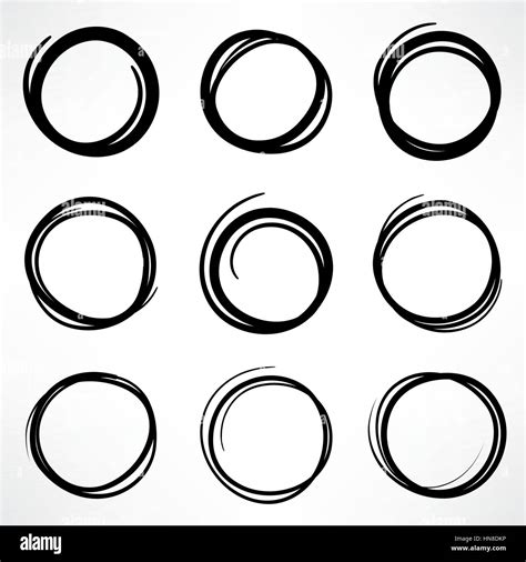 Scribble Circle Hi Res Stock Photography And Images Alamy