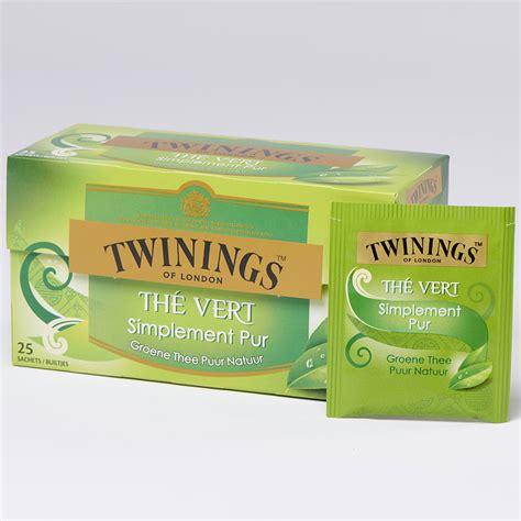 Test Twinings Thé vert simplement pur Thé vert UFC Que Choisir