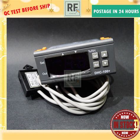 Elitech Dhc-100+ Thermostat Temperature And Humidity Controller ...