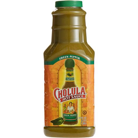 Cholula 64 Oz Green Pepper Hot Sauce