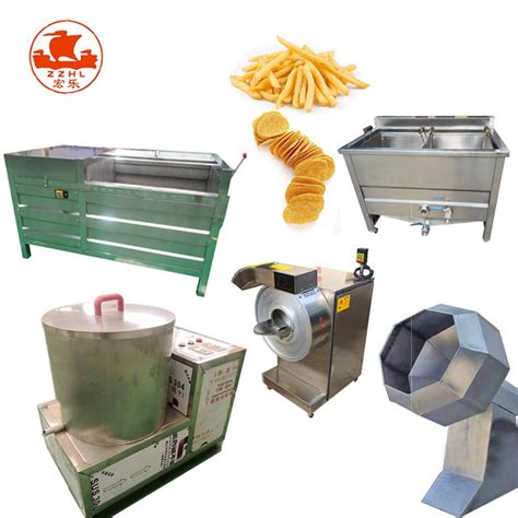 Semi Automatic Small Scale Potato Chip Maker Machine Potato Chips