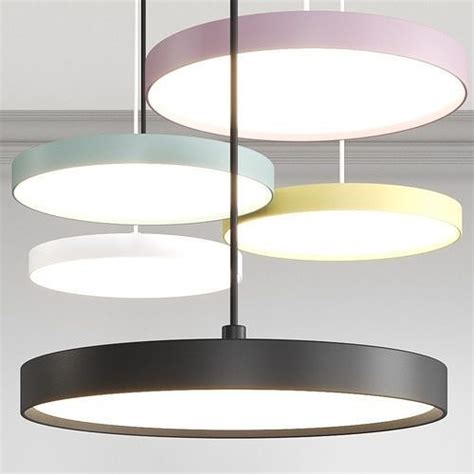 Louis Poulsen Lp Slim Round Pendant Lamp 3D Model CGTrader