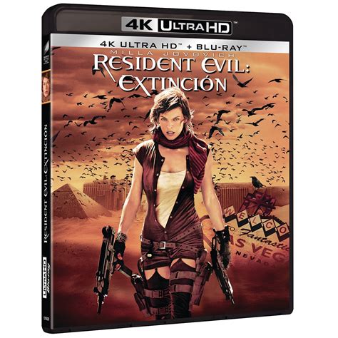 Resident Evil 3 Extinción 4K Ultra HD Blu Ray SONY PICTURES HOME