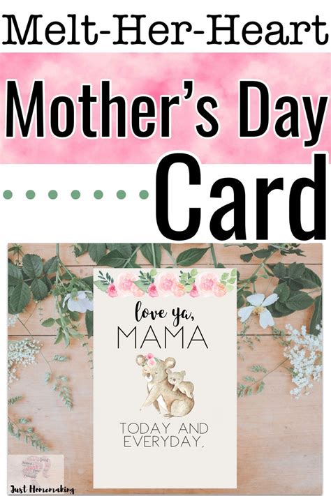 Free Printable Cards Free Printables Free Mothers Day Cards Easy