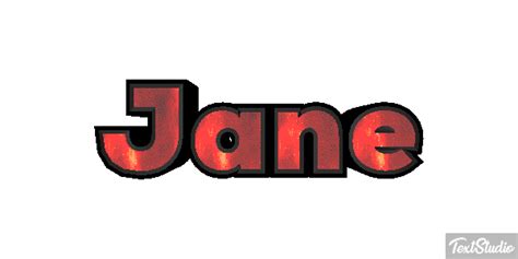 Jane Name Animated  Logo Designs