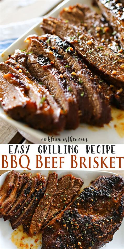 This Easy Bbq Beef Brisket Recipe Is So Delicious And The Perfect