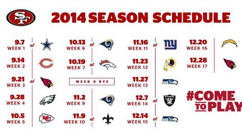 49ers 2014 schedule: Cell phone, desktop wallpaper, Google Calendar ...