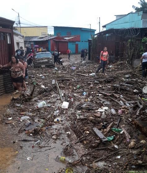 170 casas afectadas por inundaciones El Guardián CR