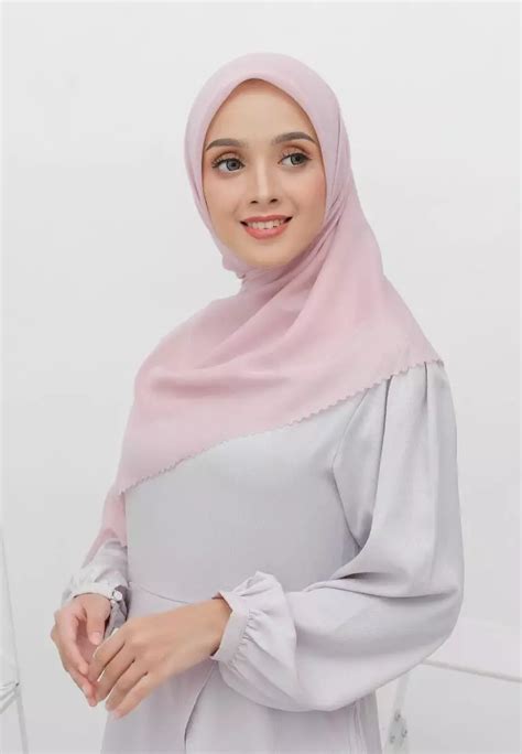 Jual Zoya Zoya Rilia Scarf Kerudung Hijab Segiempat Polos Bahan