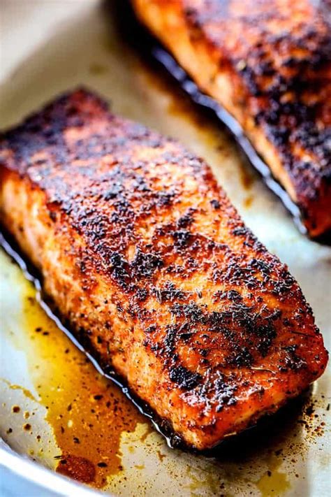 Blackened Salmon In Creamy Cajun Sauce Artofit