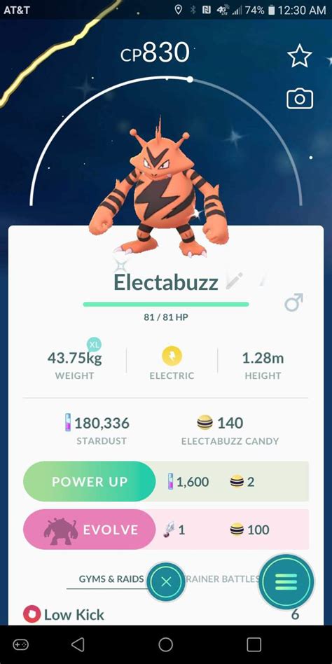 Shiny Electabuzz | Pokemon GO Amino