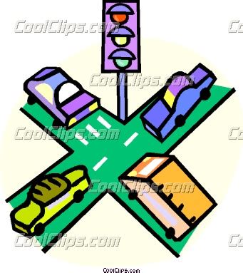 Intersection clipart - Clipground