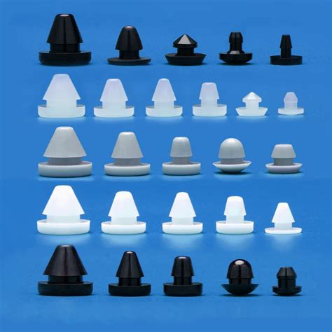 Silikon Stecker Gummi Stopper T Stecker Schwarz Weiche Spiel Hohe