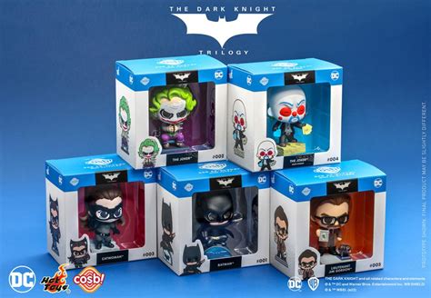 The Dark Knight Trilogy Cosbi Dc Collection Batman