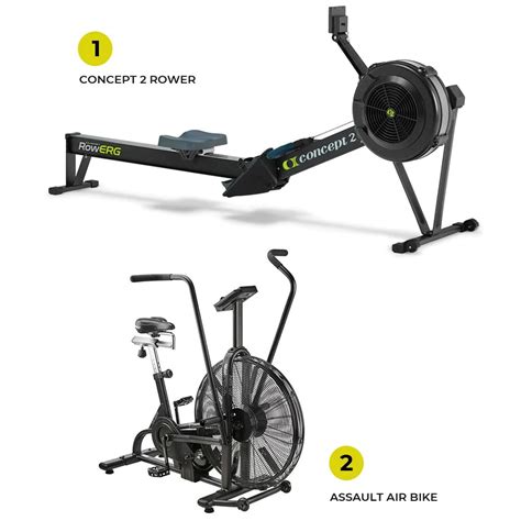 Buy 1441 Fitness Assault Air Bike Concept 2 Rower With Pm 5 Monitor Online At Best Price In