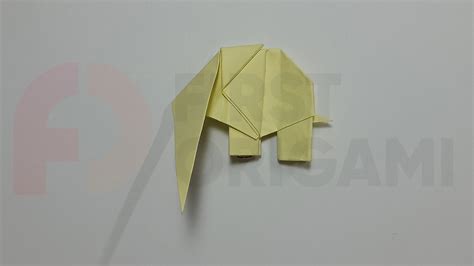 How to Make an Origami Elephant