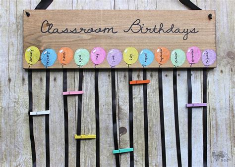 Birthday Calendar For Classroom B11