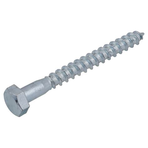 Bzp Coach Screws M6 X 50mm Bag Of 10 Ironmongerydirect Same Day