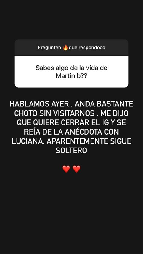 Soltero Y Con Ganas De Cerrar Su Instagram As Anda Mart N Baclini El