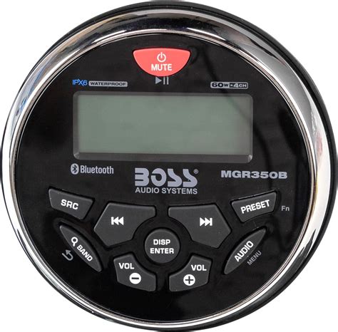 Морская магнитола BOSS MGR350B Код товара: MGR350B | Купить в интернет ...